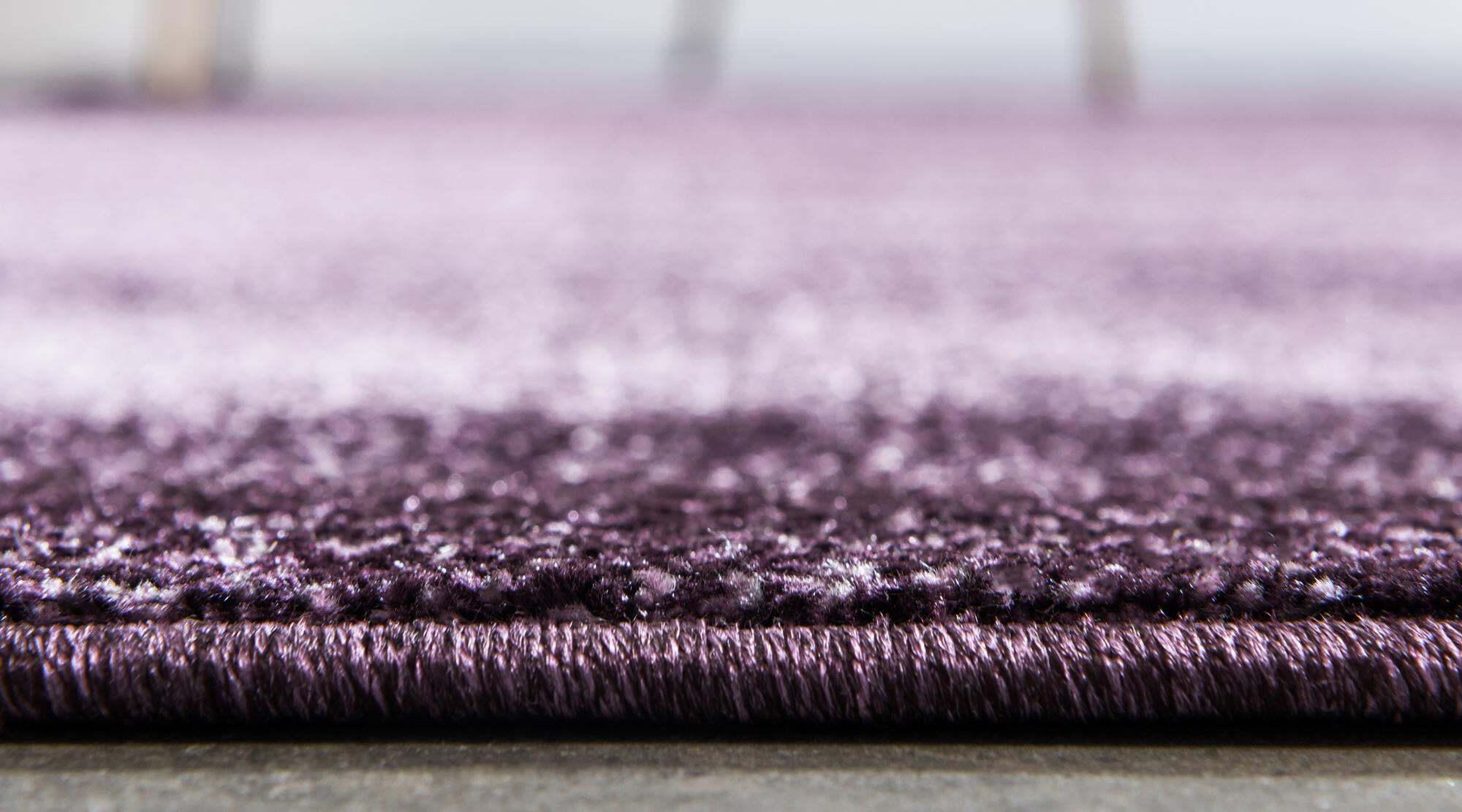 Unique Loom Indoor Rugs - Del Mar Border 5x8 Rug Purple & Multicolor