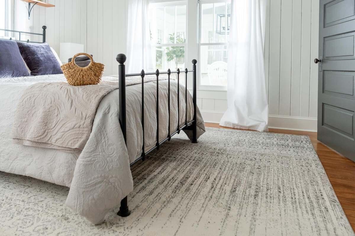 Unique Loom Indoor Rugs - Del Mar Contemporary Palace Rectangular Rug Gray