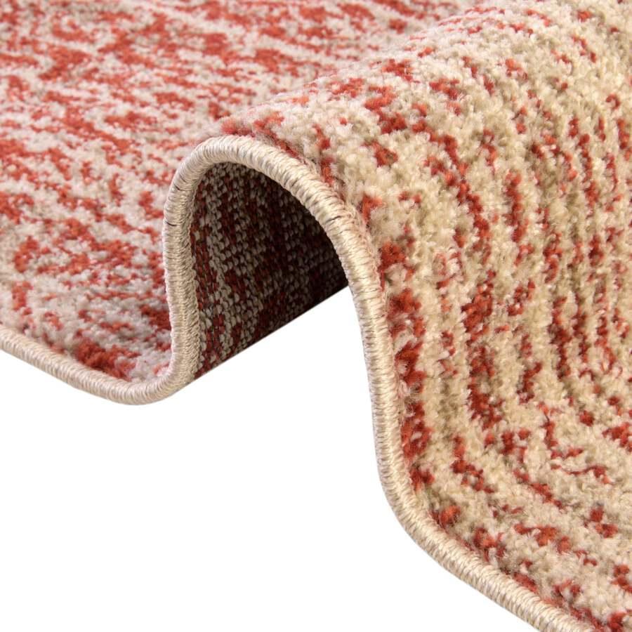 Unique Loom Indoor Rugs - Del Mar Contemporary Palace Rectangular Rug Red