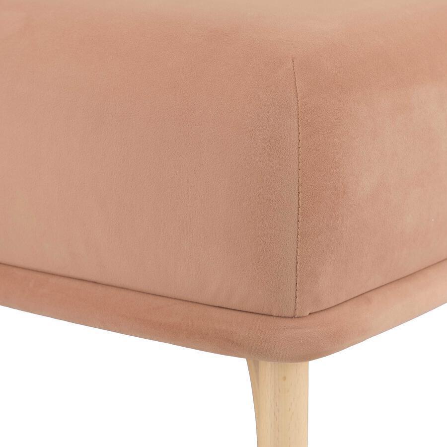Tov Furniture Ottomans & Stools - Desiree Mauve Velvet Ottoman Mauve