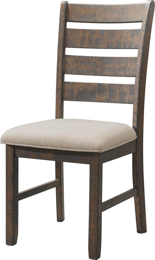 Elements Dining Sets - Dex 6 Piece Dining Set- Table, 4 Ladder Side Chairs & Bench