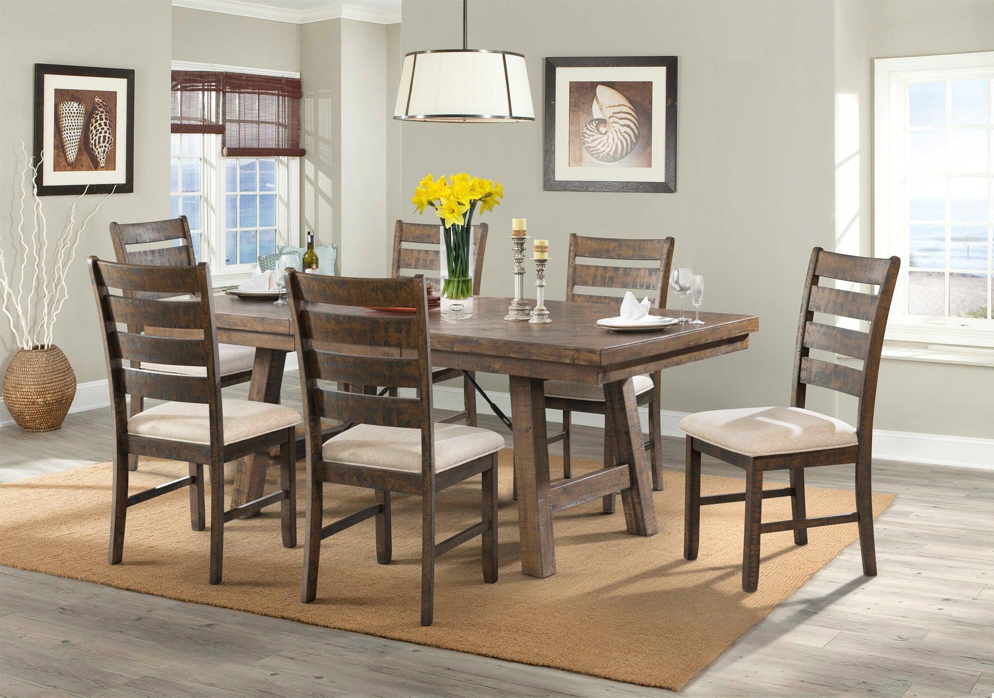 Elements Dining Chairs - Dex Ladder Back Side Chair Set (Set of 2)
