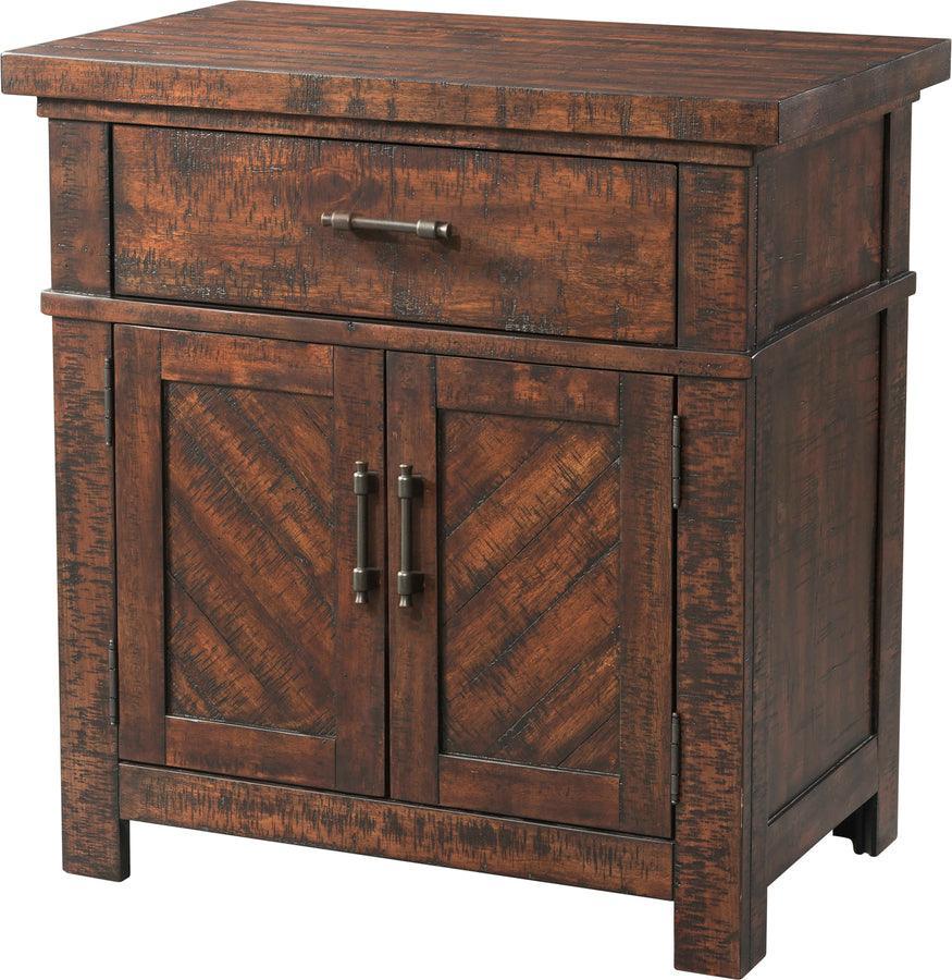 Elements Nightstands & Side Tables - Dex Nightstand Walnut Walnut