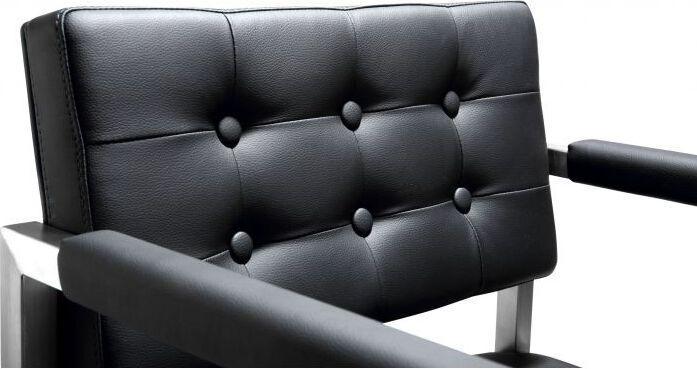 Tov Furniture Barstools - Director Black Stainless Steel Barstool
