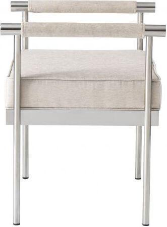 Tov Furniture Benches - Diva Cream Velvet Bench