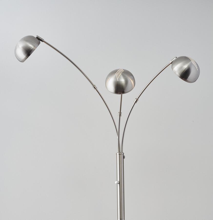Adesso Floor Lamps - Domino Arc Lamp