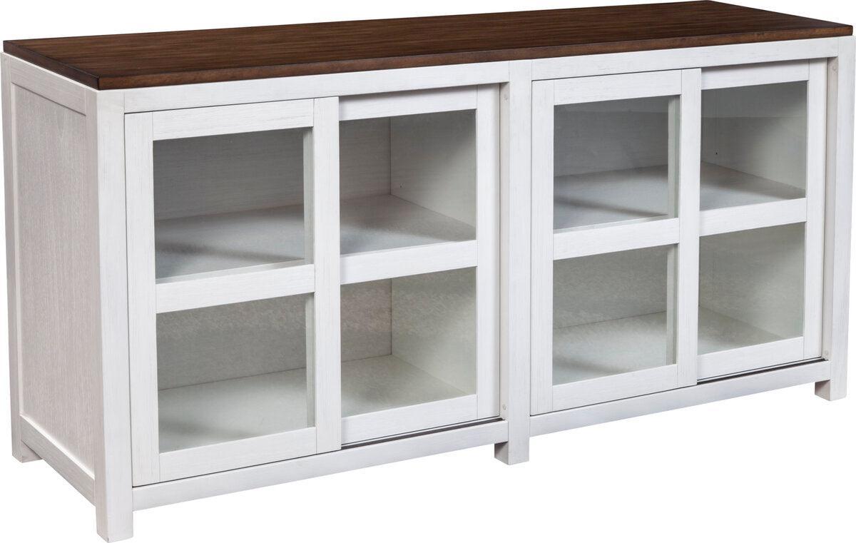 Alpine Furniture Buffets & Sideboards - Donham Large Display Cabinet