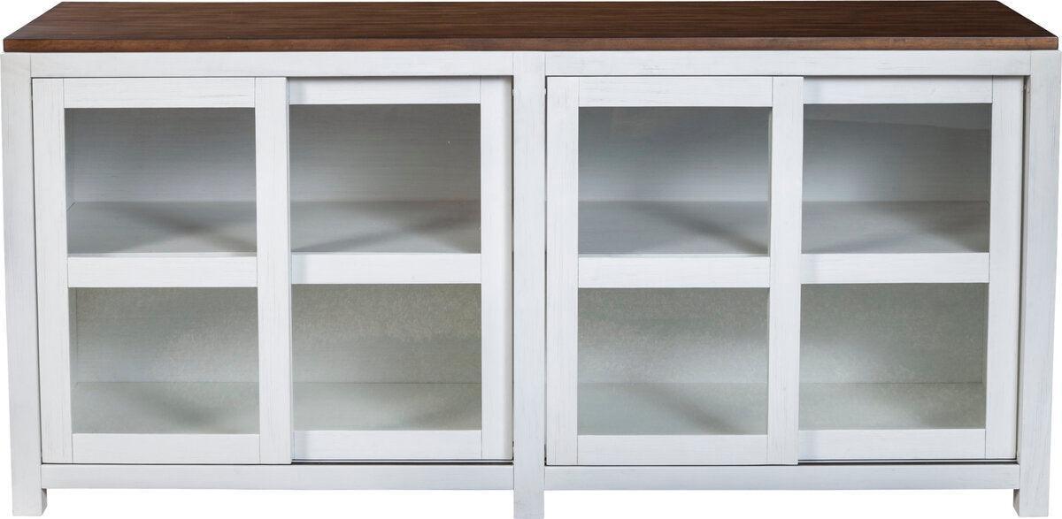 Alpine Furniture Buffets & Sideboards - Donham Large Display Cabinet