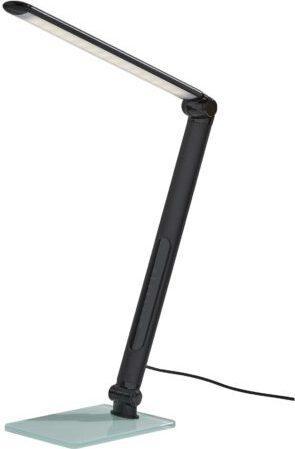 Adesso Desk Lamps - Douglas LED Desk Lamp Matte Black & Glossy Black