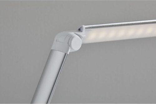 Adesso Desk Lamps - Douglas LED Desk Lamp Matte Silver