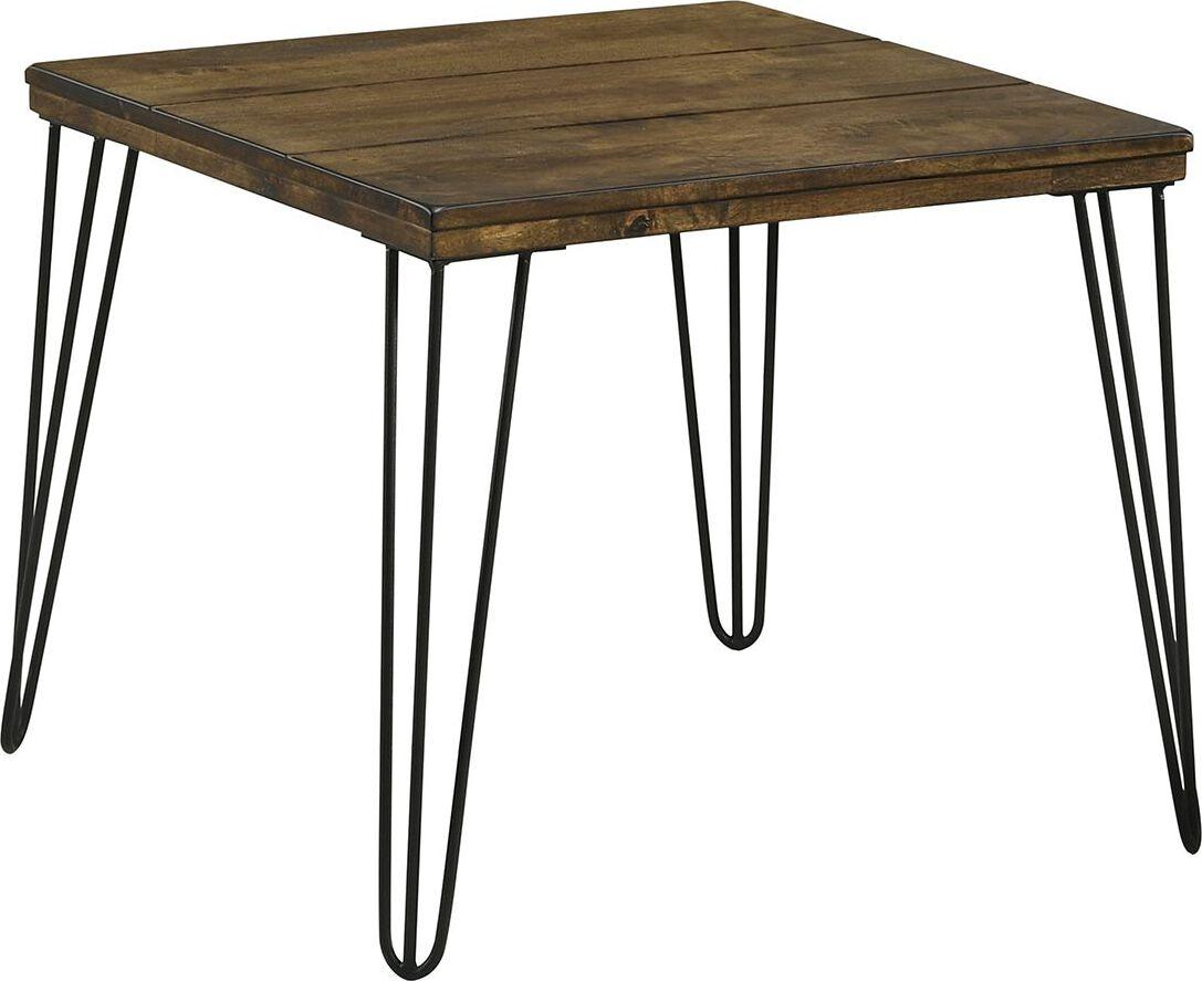 Elements Living Room Sets - Dunbar 2PC Occasional Table Set Walnut
