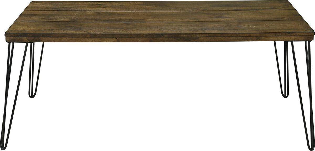 Elements Coffee Tables - Dunbar Rectangular Coffee Table Walnut