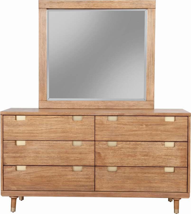 Alpine Furniture Dressers - Easton Six Drawer Dressser