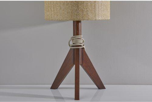 Adesso Table Lamps - Eden 23.5" Table Lamp Walnut