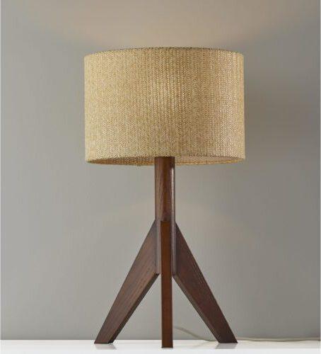 Adesso Table Lamps - Eden 23.5" Table Lamp Walnut