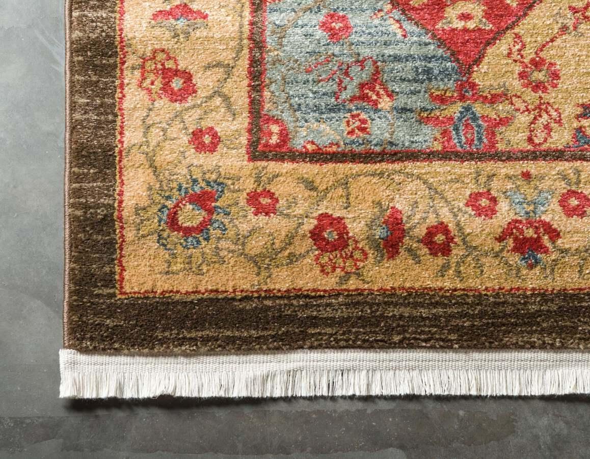 Unique Loom Indoor Rugs - Edinburgh Bohemian Palace Rectangular Rug Multi