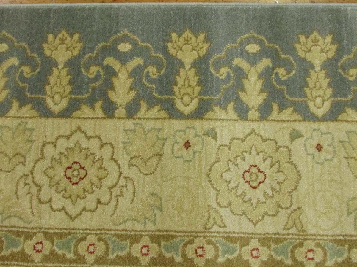 Unique Loom Indoor Rugs - Edinburgh Geometric Palace Blue & Beige