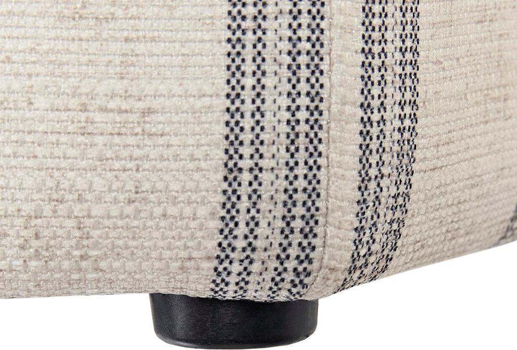 Olliix.com Ottomans & Stools - Ellen Farm House Cocktail Ottoman 32"W x 32"D x 18"H Natural