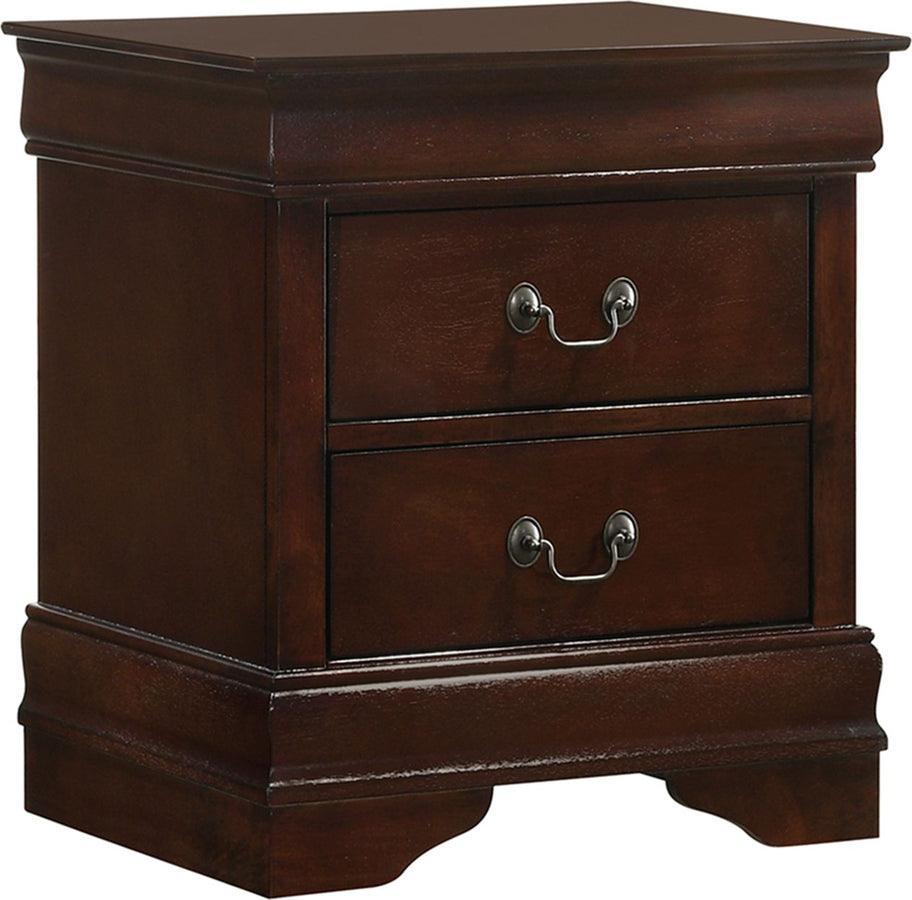 Elements Nightstands & Side Tables - Ellington 2-Drawer Nightstand In Cherry