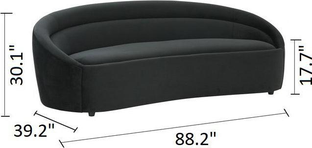 Tov Furniture Sofas & Couches - Ellison Sofa Black