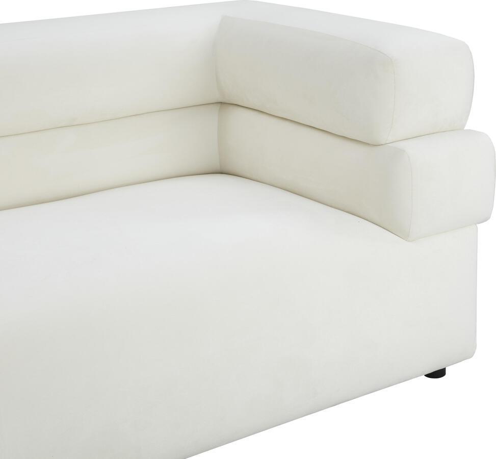 Tov Furniture Sofas & Couches - Elsa Cream Velvet Sofa