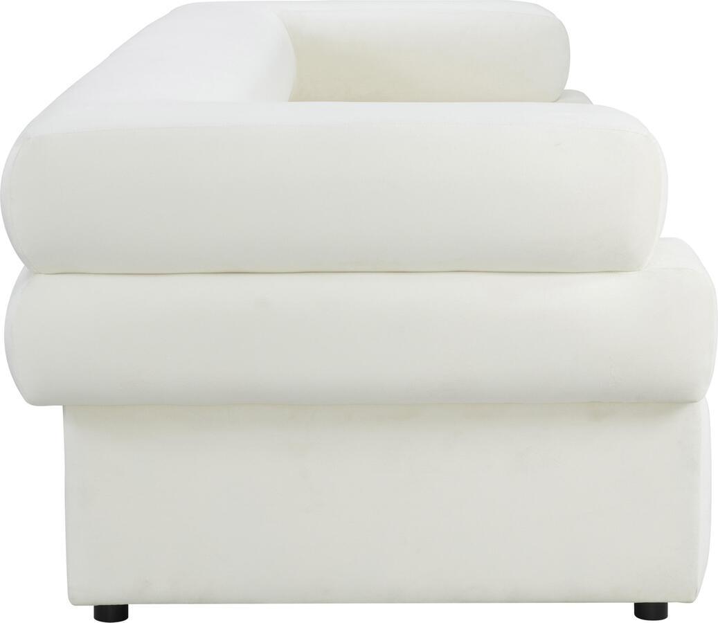 Tov Furniture Sofas & Couches - Elsa Cream Velvet Sofa