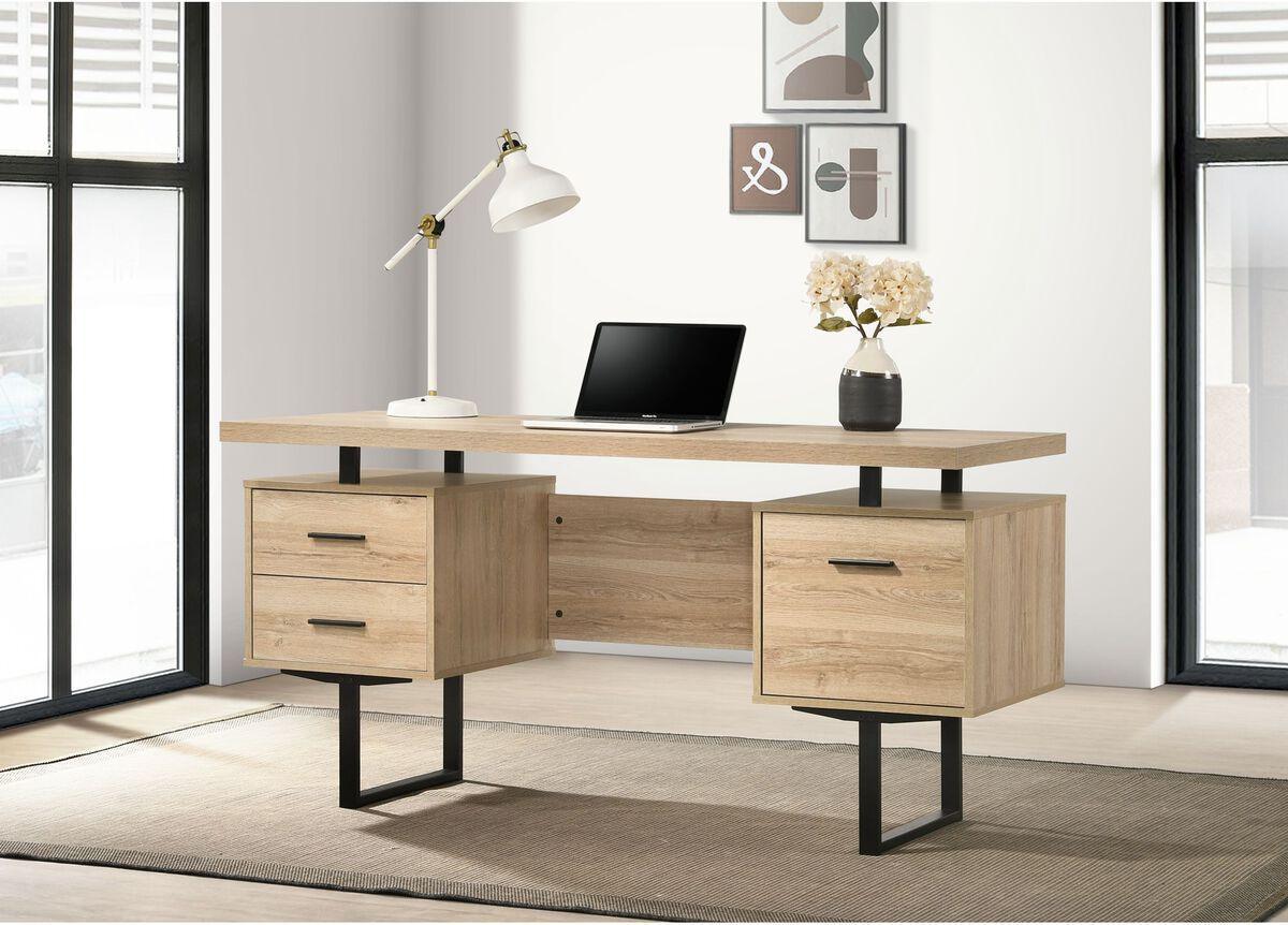 Elements Desks - Elwood Desk in Oak
