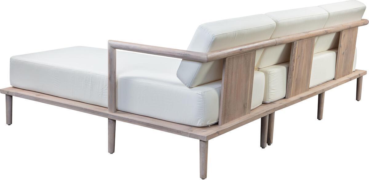 Tov Furniture Outdoor Sofas - Emerson Cream Outdoor Sectional - RAF