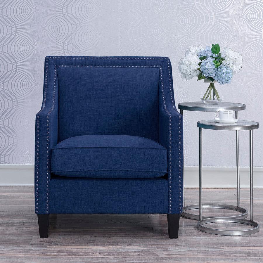 Elements Accent Chairs - Emery Chair Blue