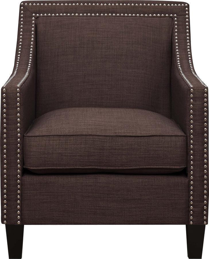 Elements Accent Chairs - Emery Chair Chocolate