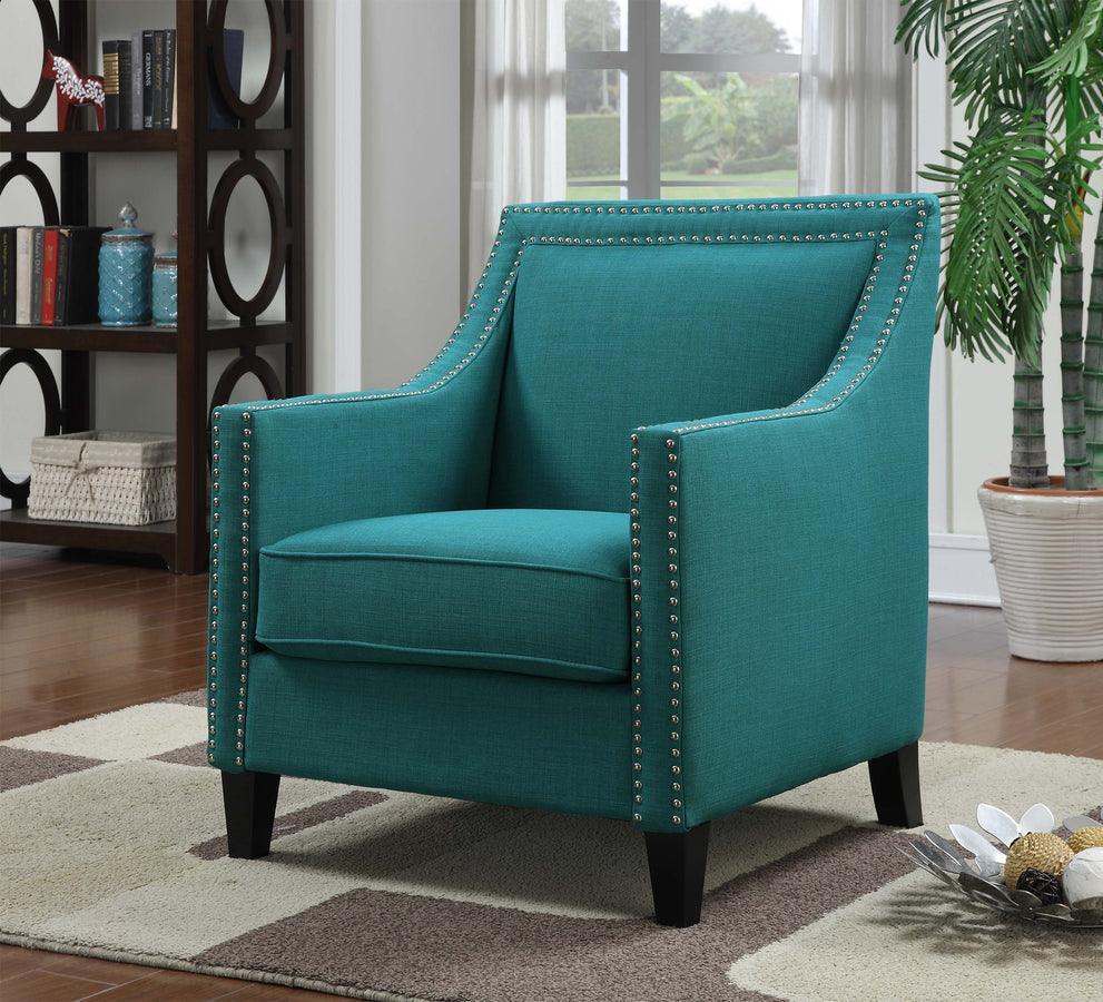 Elements Accent Chairs - Emery Chair Teal