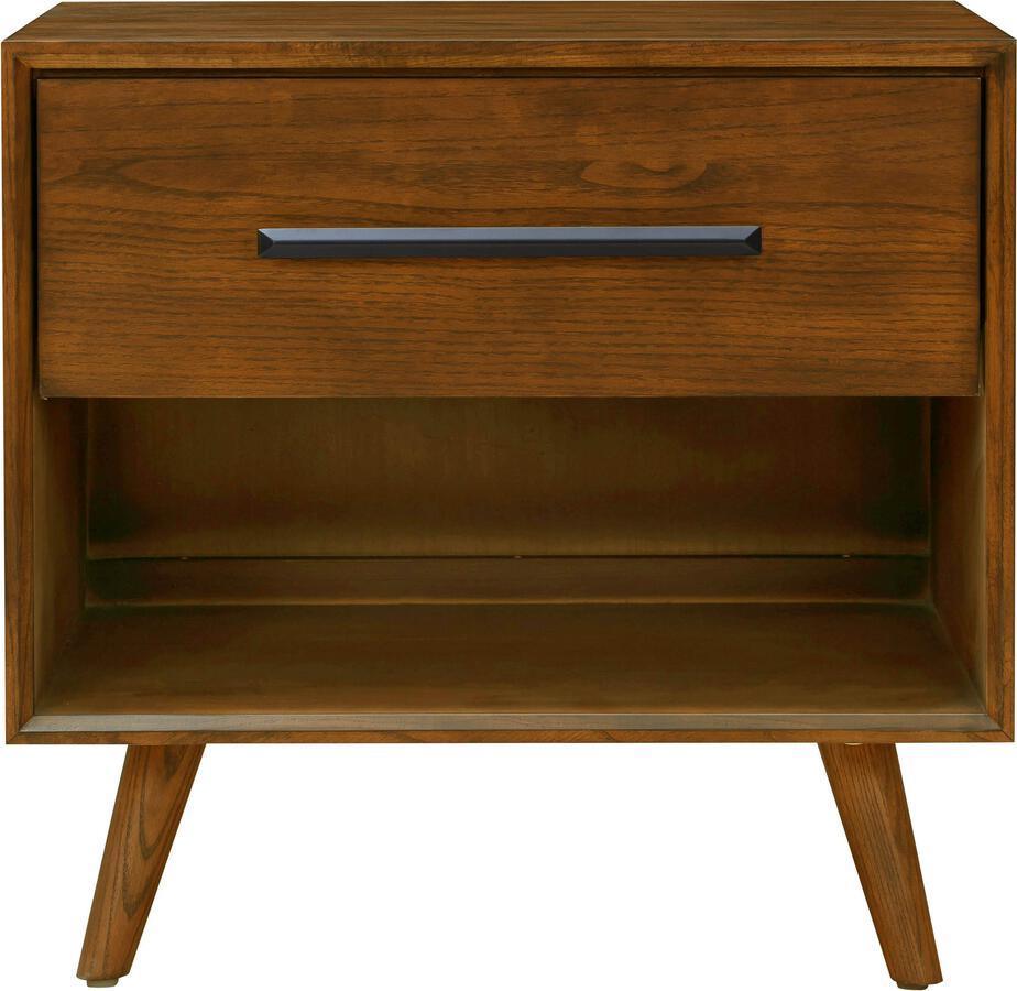 Tov Furniture Nightstands & Side Tables - Emery Pecan Nightstand