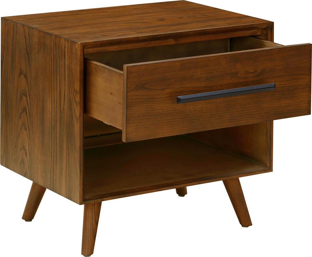 Tov Furniture Nightstands & Side Tables - Emery Pecan Nightstand
