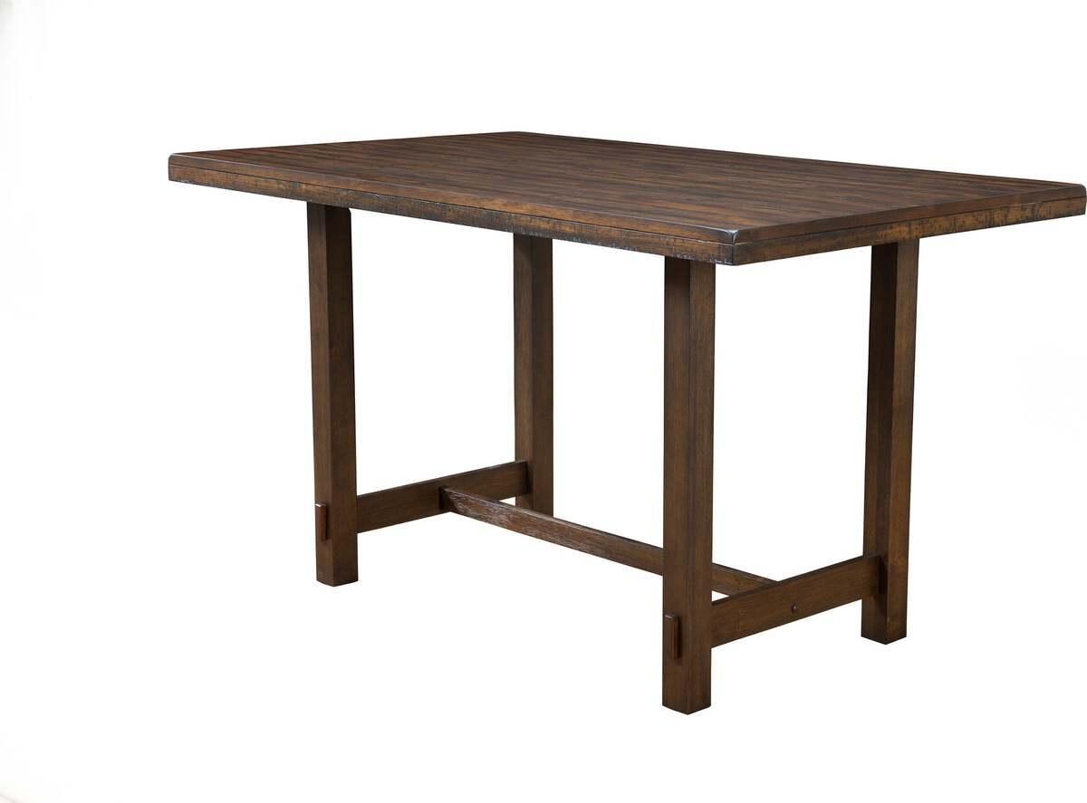 Alpine Furniture Dining Tables - Emery Pub Height Dining Table, Walnut