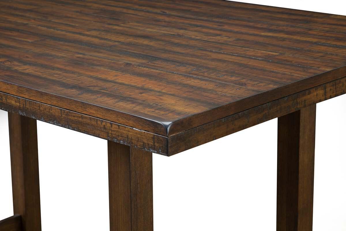 Alpine Furniture Dining Tables - Emery Pub Height Dining Table, Walnut