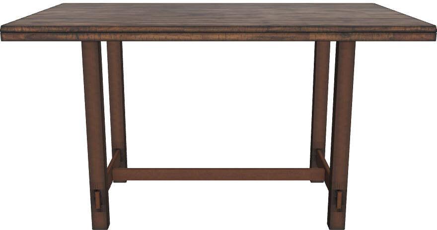 Alpine Furniture Dining Tables - Emery Pub Height Dining Table, Walnut