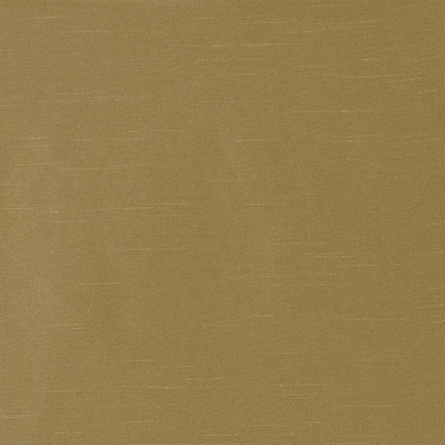Olliix.com Curtains - Emilia Transitional Lightweight Faux Silk Valance With Beads 50"W x 26"L Bronze
