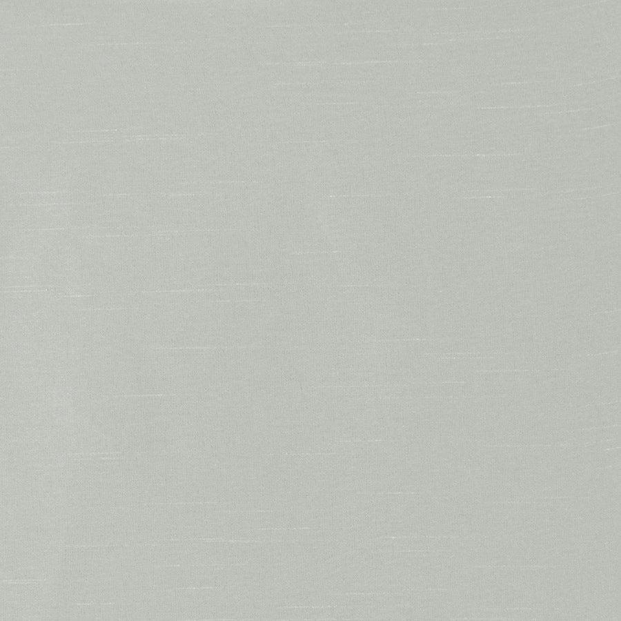 Olliix.com Curtains - Emilia Transitional Lightweight Faux Silk Valance With Beads 50"W x 26"L Dusty Aqua