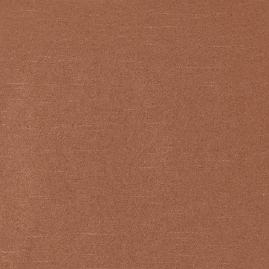 Olliix.com Curtains - Emilia Transitional Lightweight Faux Silk Valance With Beads 50"W x 26"L Spice