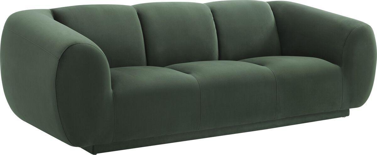 Tov Furniture Sofas & Couches - Emmet Forest Green Velvet Sofa