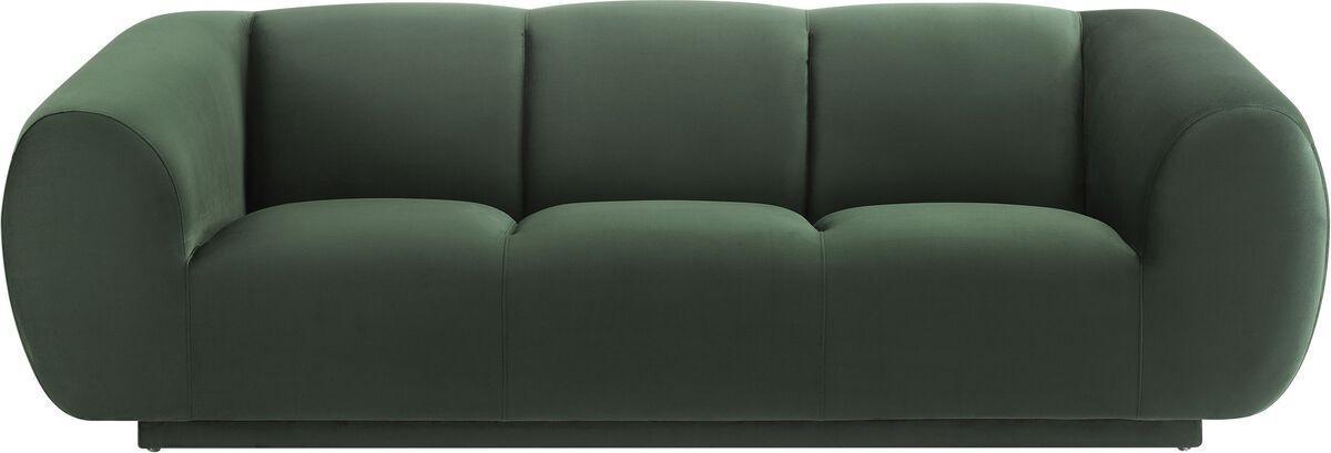 Tov Furniture Sofas & Couches - Emmet Forest Green Velvet Sofa