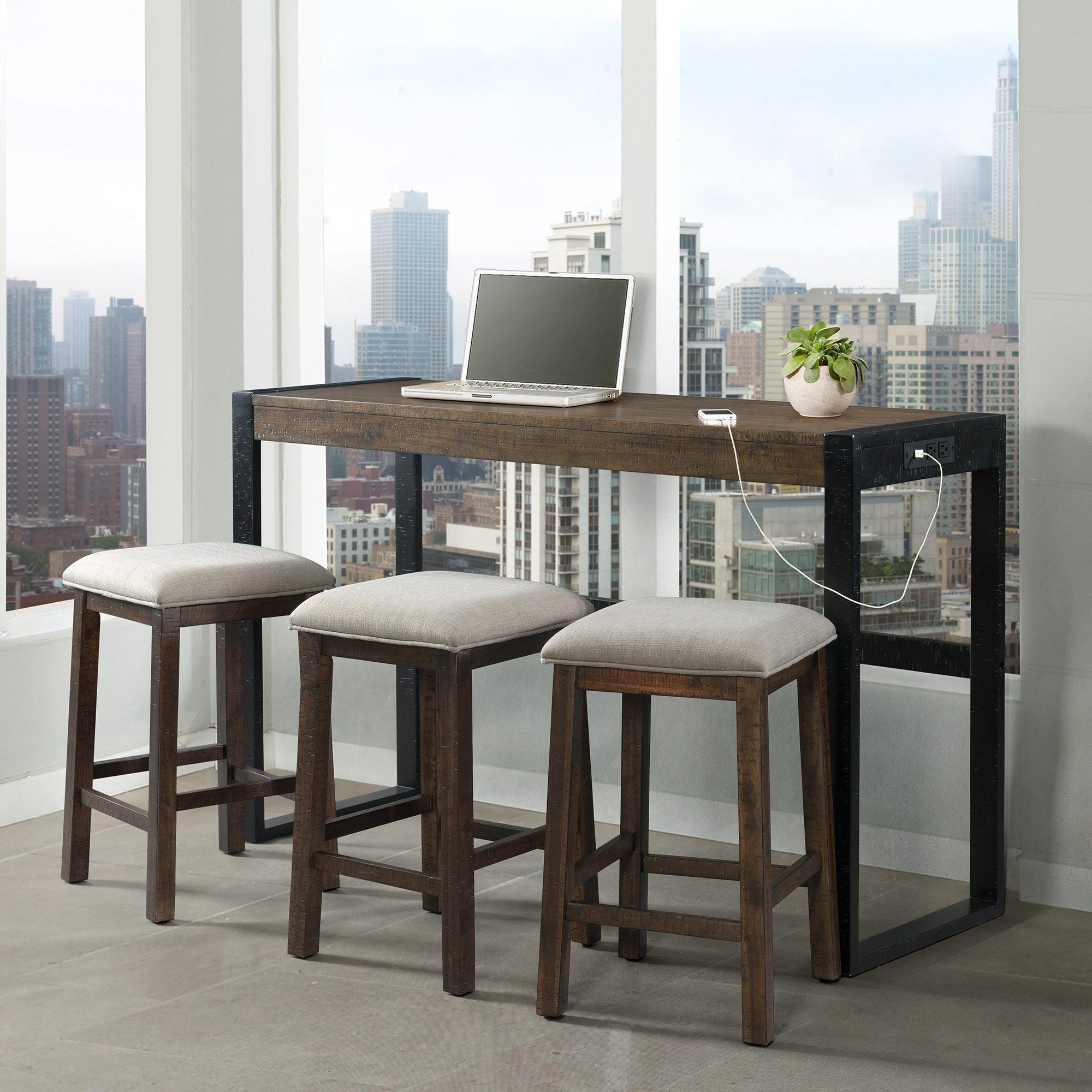 Elements Dining Sets - Enrico Multipurpose Bar Table Set