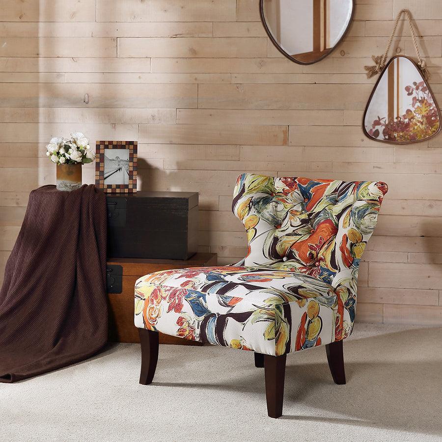 Olliix.com Accent Chairs - Erika Accent Chair Espresso