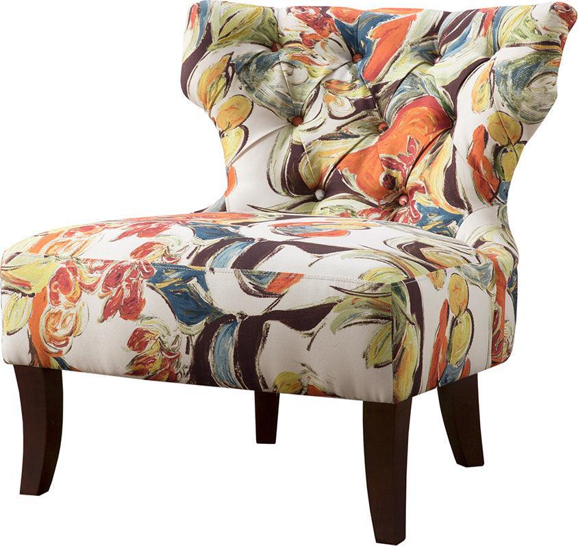 Olliix.com Accent Chairs - Erika Accent Chair Espresso