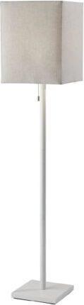 Adesso Floor Lamps - Estelle Floor Lamp- White
