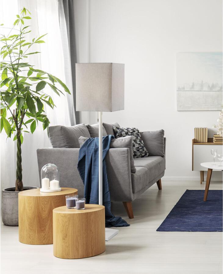 Adesso Floor Lamps - Estelle Floor Lamp- White