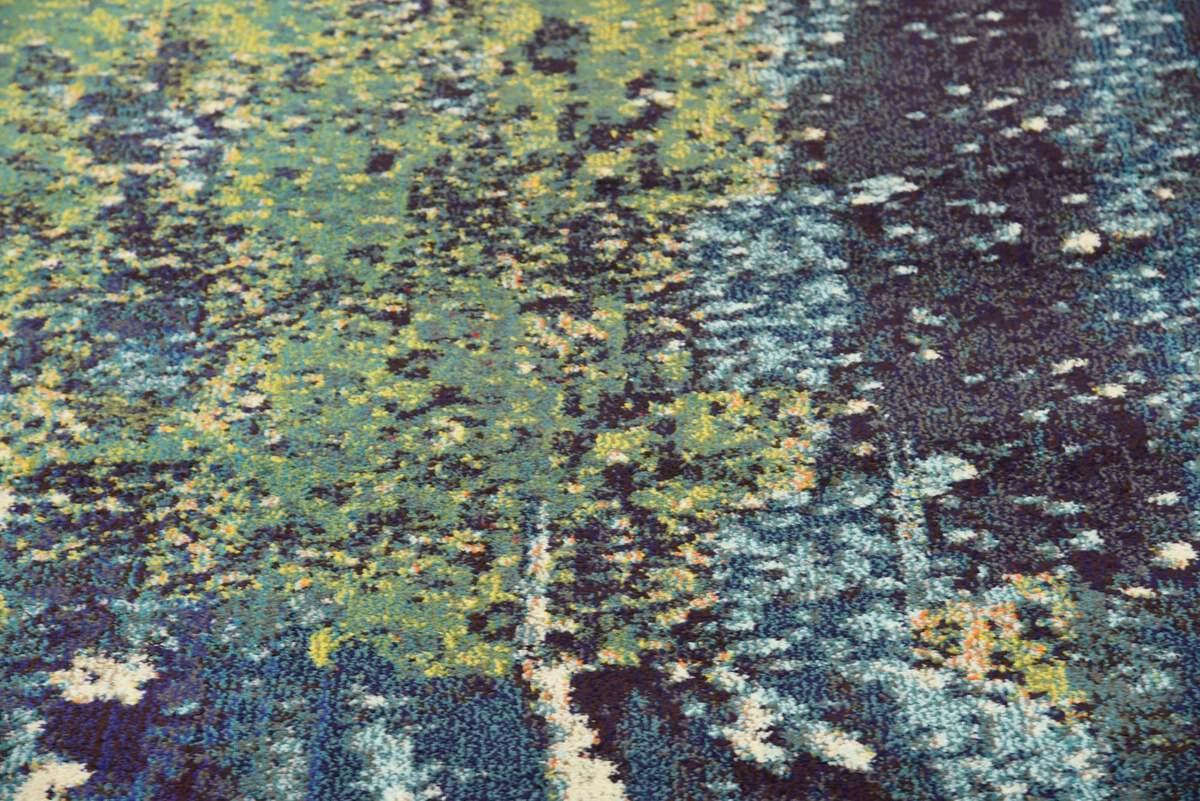 Unique Loom Indoor Rugs - Estrella Coastal Palace Rectangular Rug Navy Blue