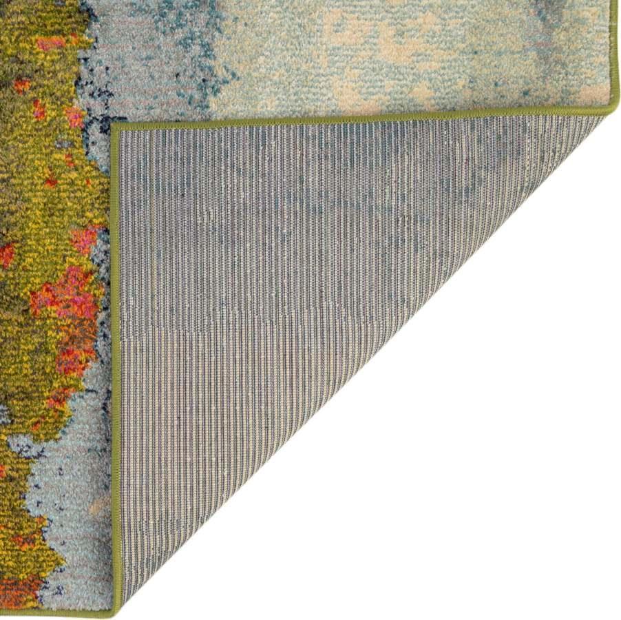 Unique Loom Indoor Rugs - Estrella Floral Palace Multi & Green