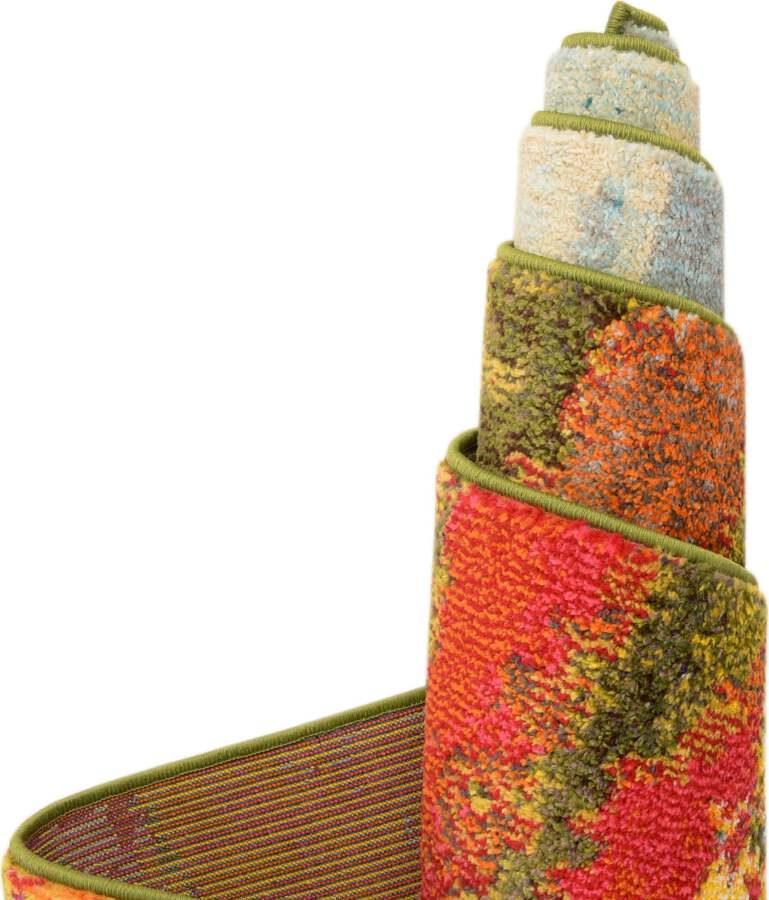 Unique Loom Indoor Rugs - Estrella Floral Palace Multi & Green