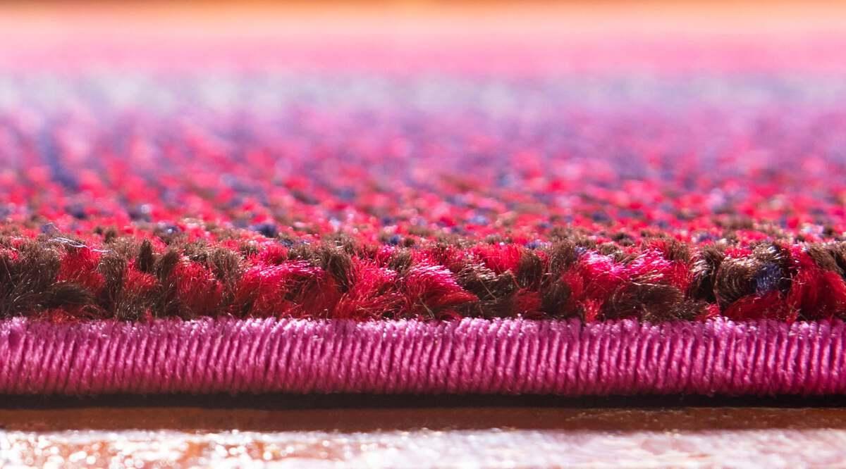 Unique Loom Indoor Rugs - Estrella Gradient Palace Pink & Gold